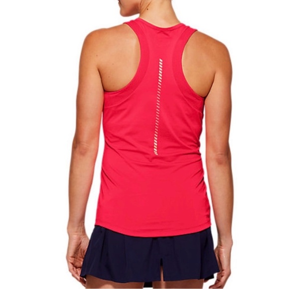 NWT Women’s ASICS Water Repellent 100% Polyester TANK Size XS - Picture 2 of 5